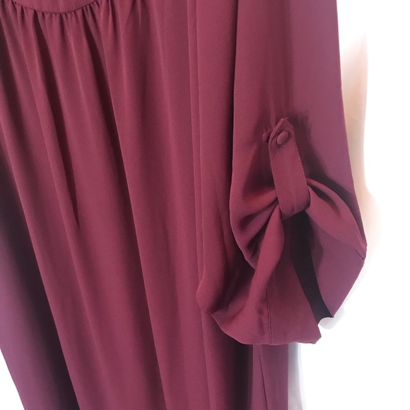 SOLD Torrid Georgette Hi-Lo Tunic Blouse - Picture 4 of 8